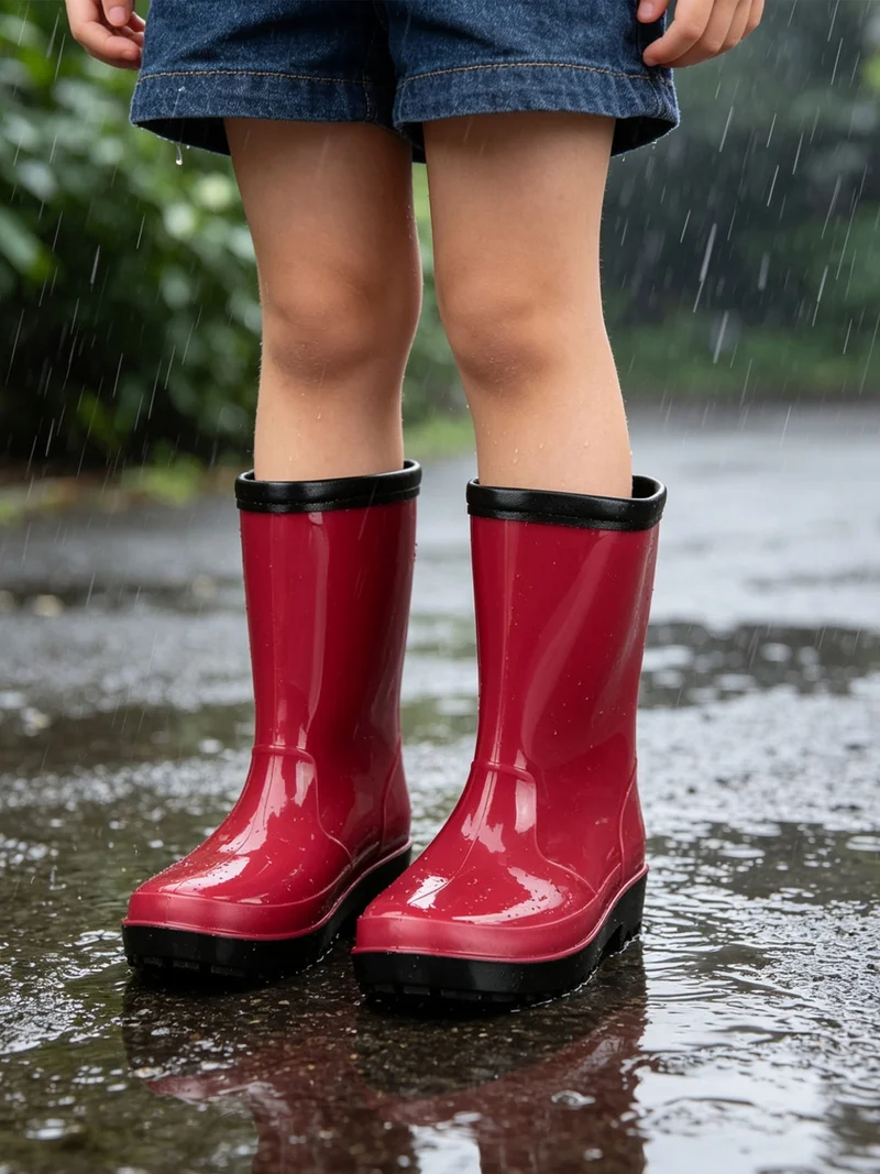 Stivali da pioggia da bambini - rosso