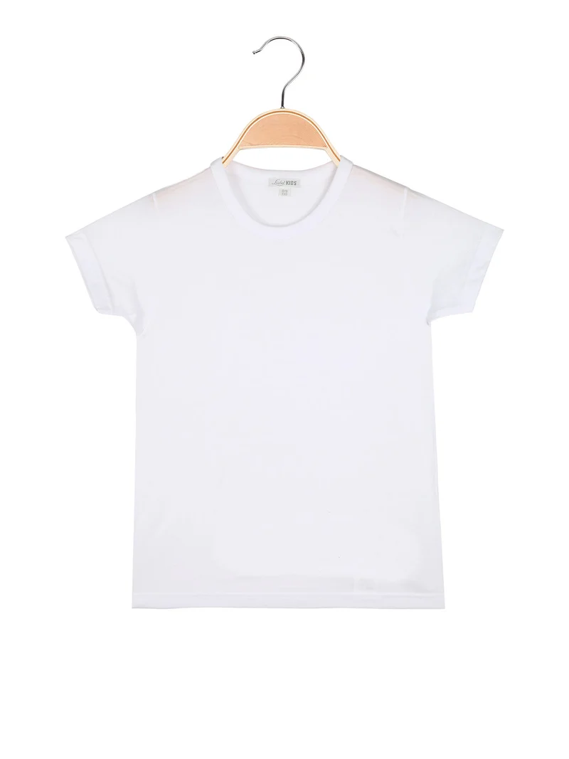 T-shirt intima da bambini in cotone - bianco