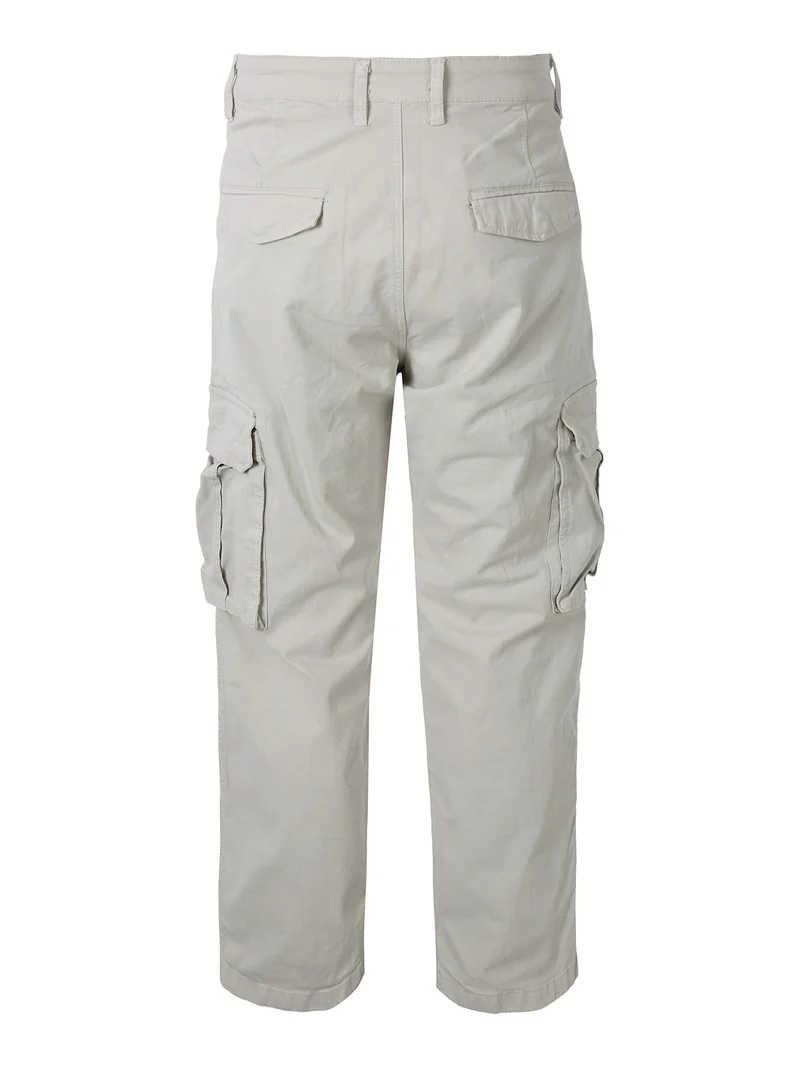 Pantaloni cargo baggy da uomo - beige