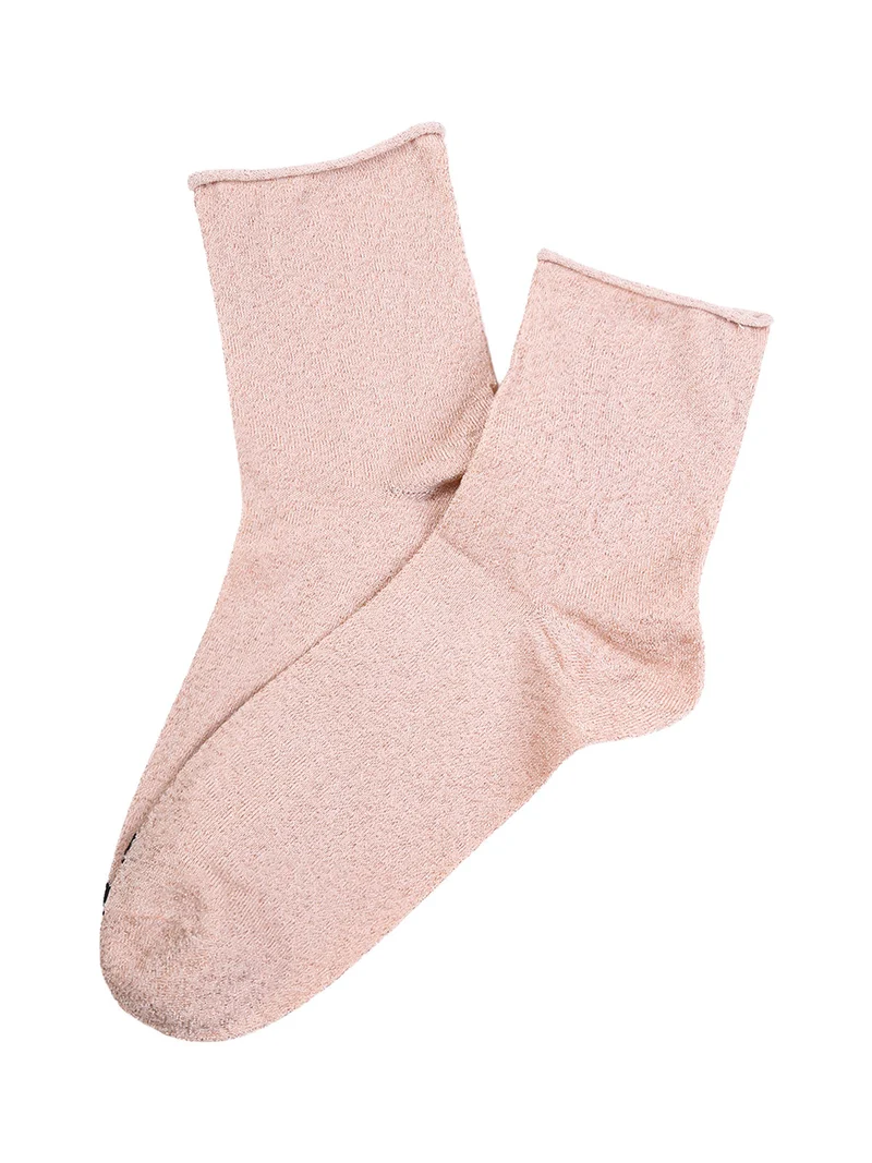Calze donna lurex - rosa
