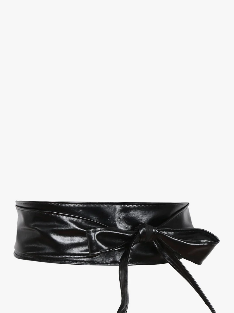Cintura a fascia da donna - nero
