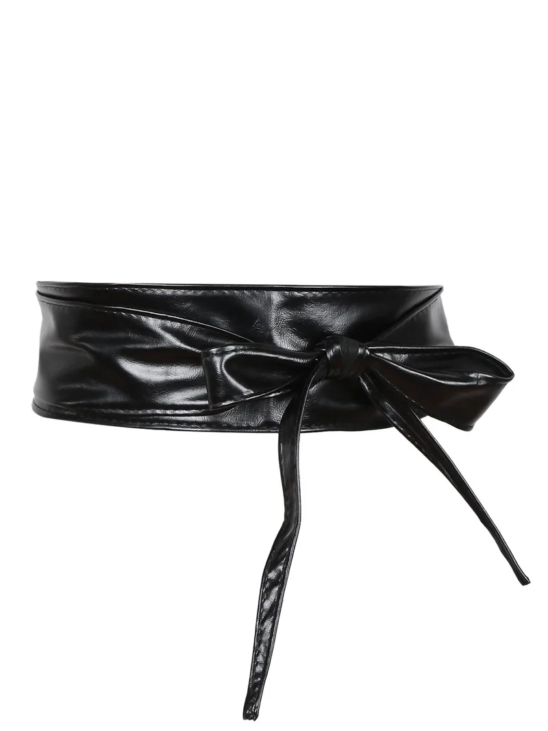 Cintura a fascia da donna - nero