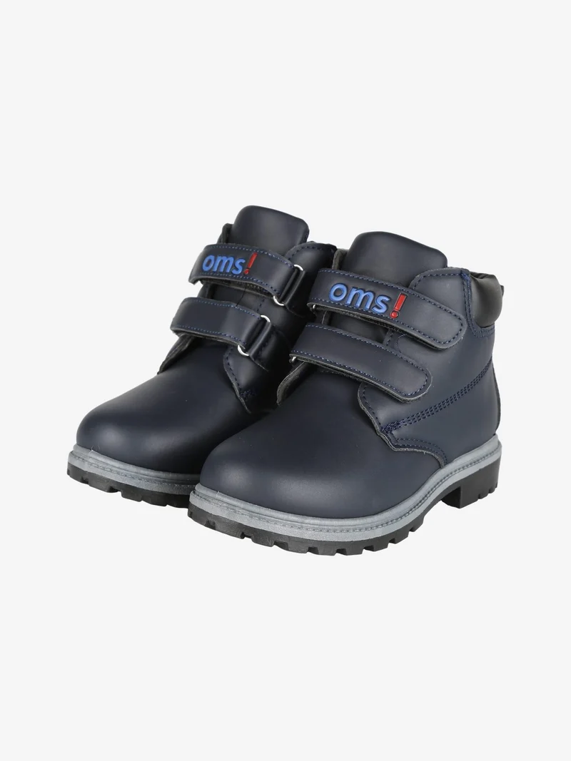 Scarponcini con strappi per bambini - blu scuro