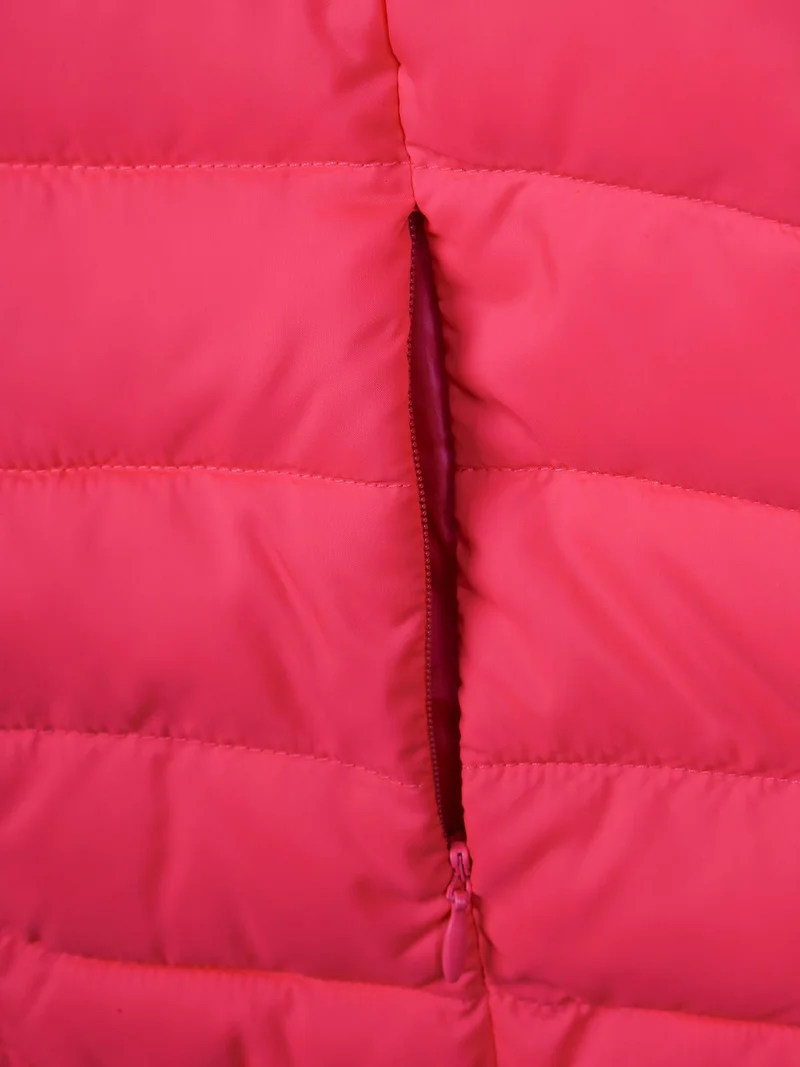 Dolly VII Bomber HD PAD G giubbino con cappuccio rosa fluo - rosso