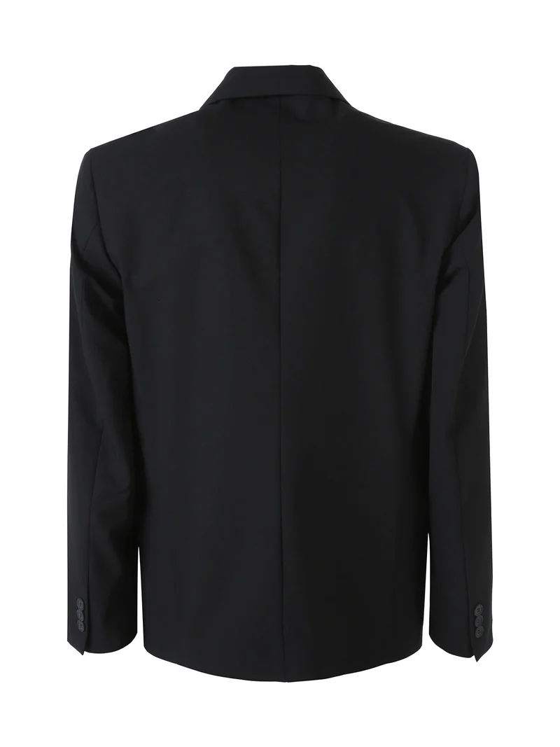 Blazer da uomo elegante a doppiopetto - nero