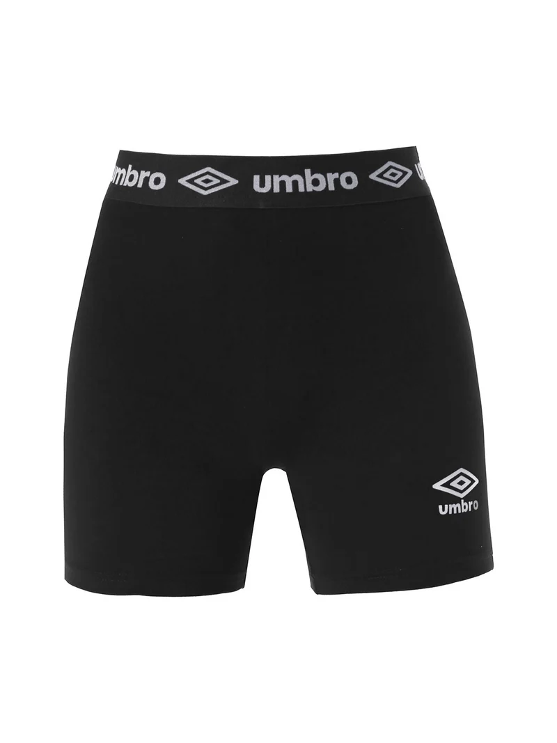 Shorts sportivi da donna in cotone elastico - bianco