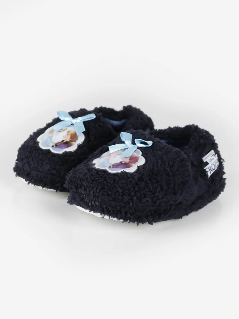 Pantofole da bambona con pelo - blu scuro
