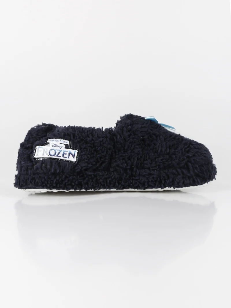 Pantofole da bambona con pelo - blu scuro