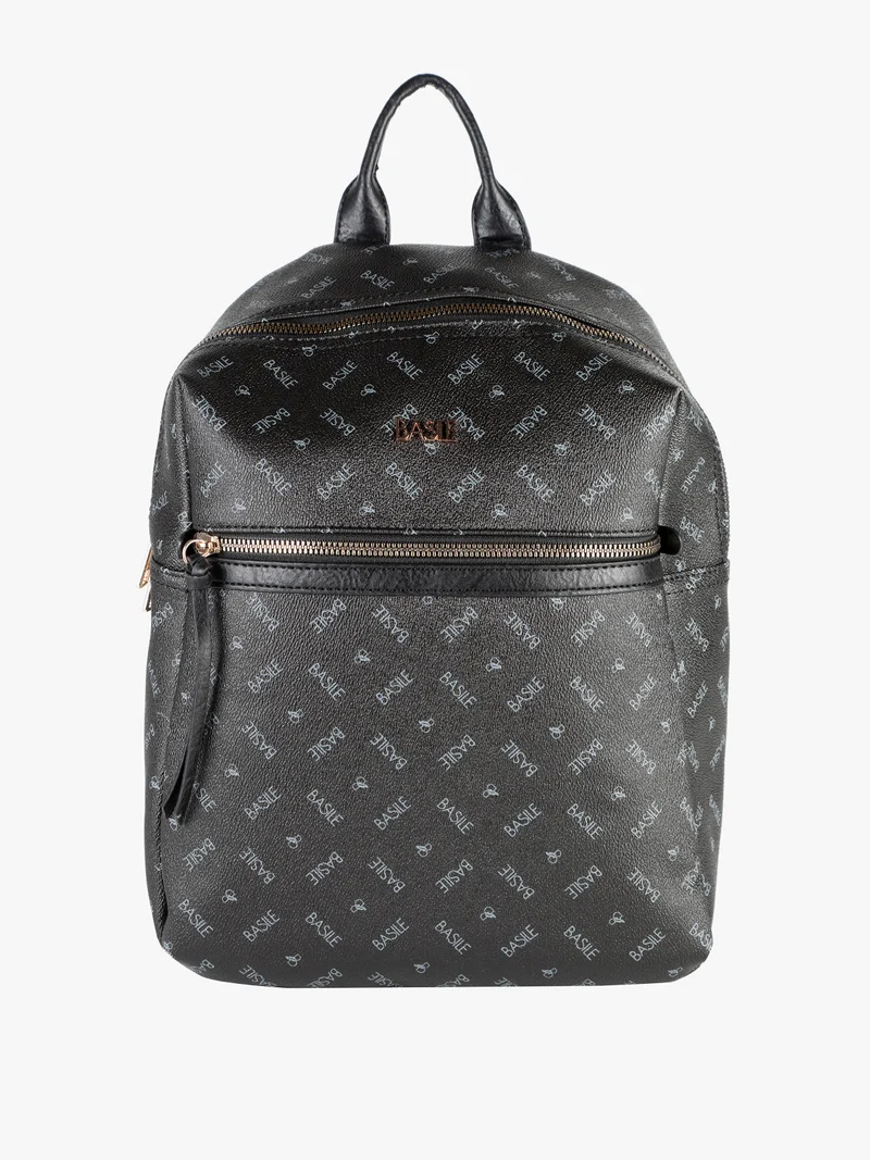 Zaino donna con cerniere - nero