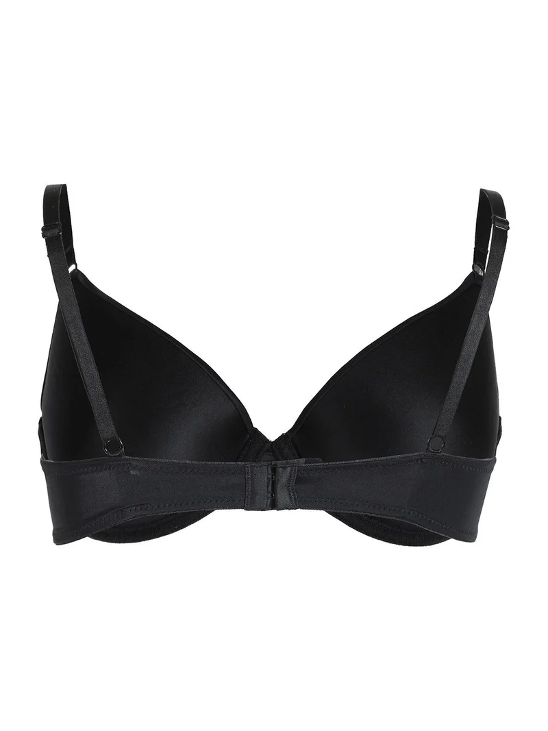 reggiseno a balconcino imbottito 2010 - nero