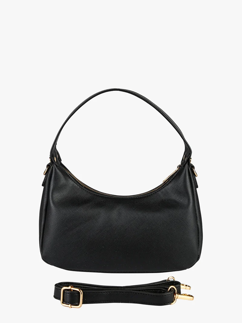 Borsa donna mini hobo - nero