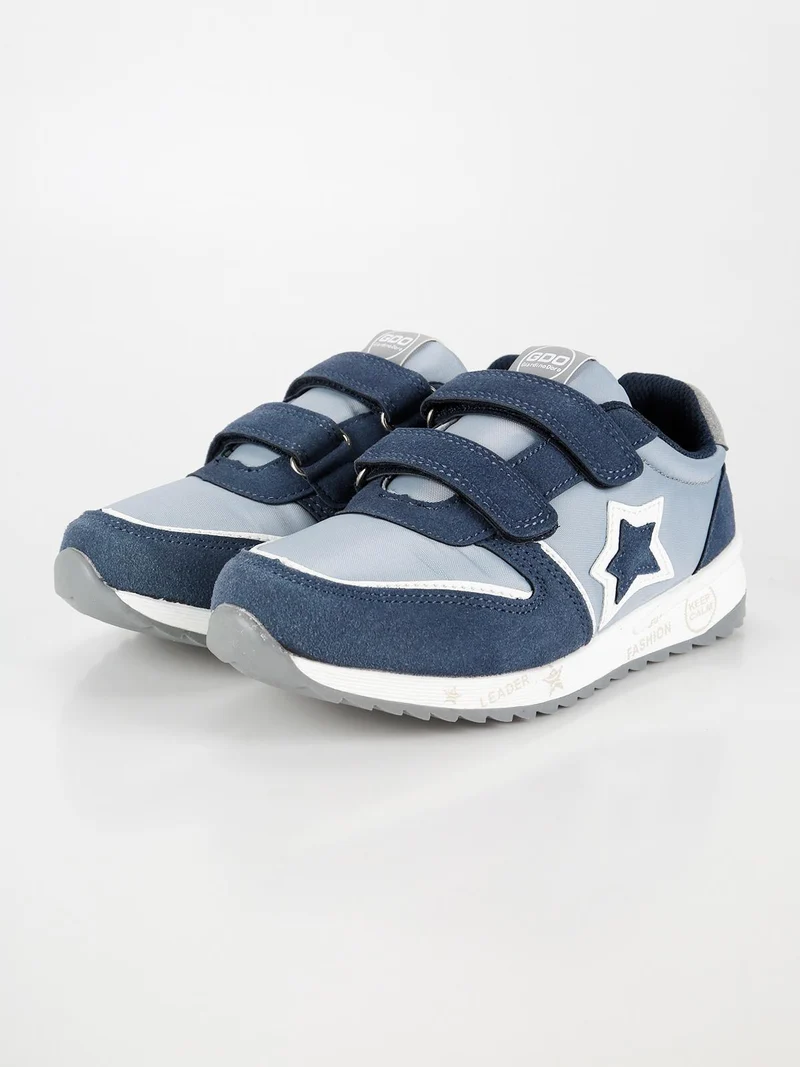 Scarpe sportive con strappi - blu