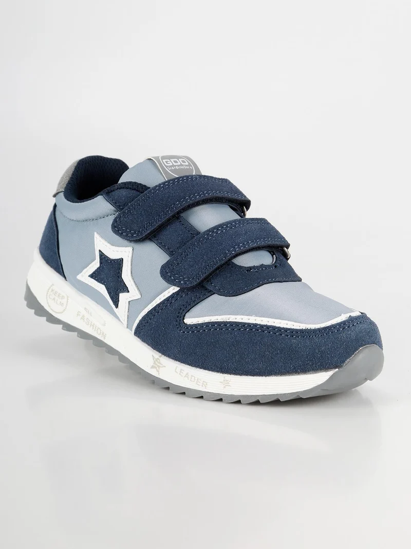 Scarpe sportive con strappi - blu