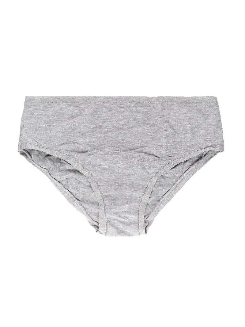 Slip donna in cotone - grigio