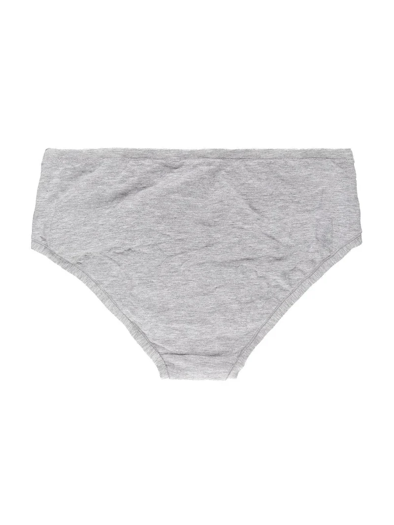 Slip donna in cotone - grigio