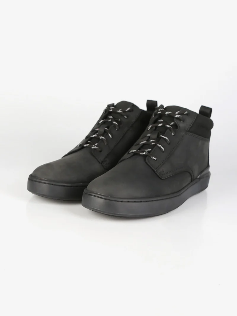 COURTLITE MID Sneakers stringate da uomo in pelle - nero