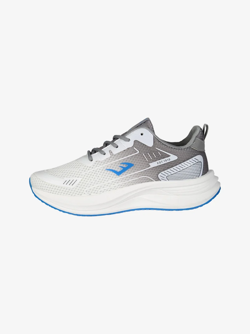 Sneakers sportive da uomo con lacci - bianco