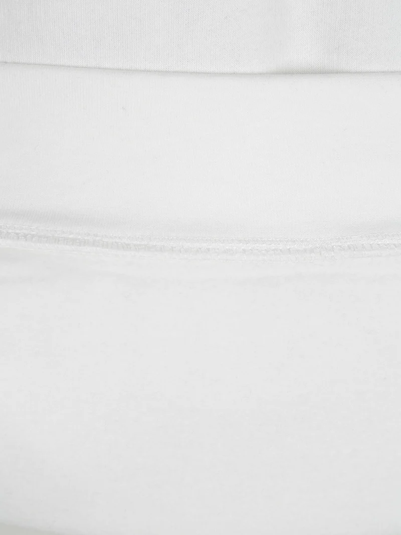 Felpa invernale da uomo con cappuccio - bianco