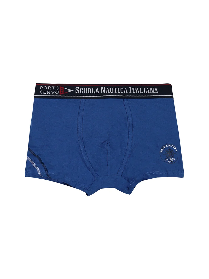 Boxer da uomo in cotone - bluette