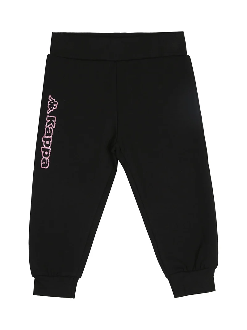 Completo tuta 2 pezzi glitter da neonata con interno felpato - rosa