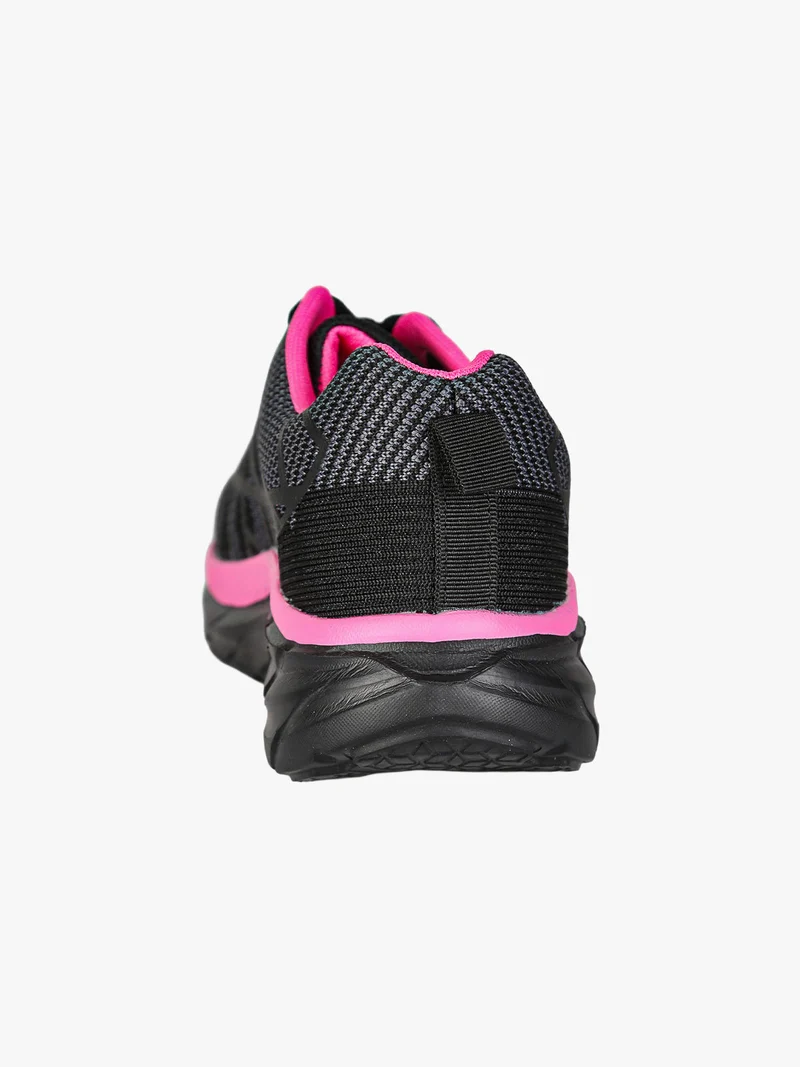 Sneakers sportive da donna stringate - fucsia