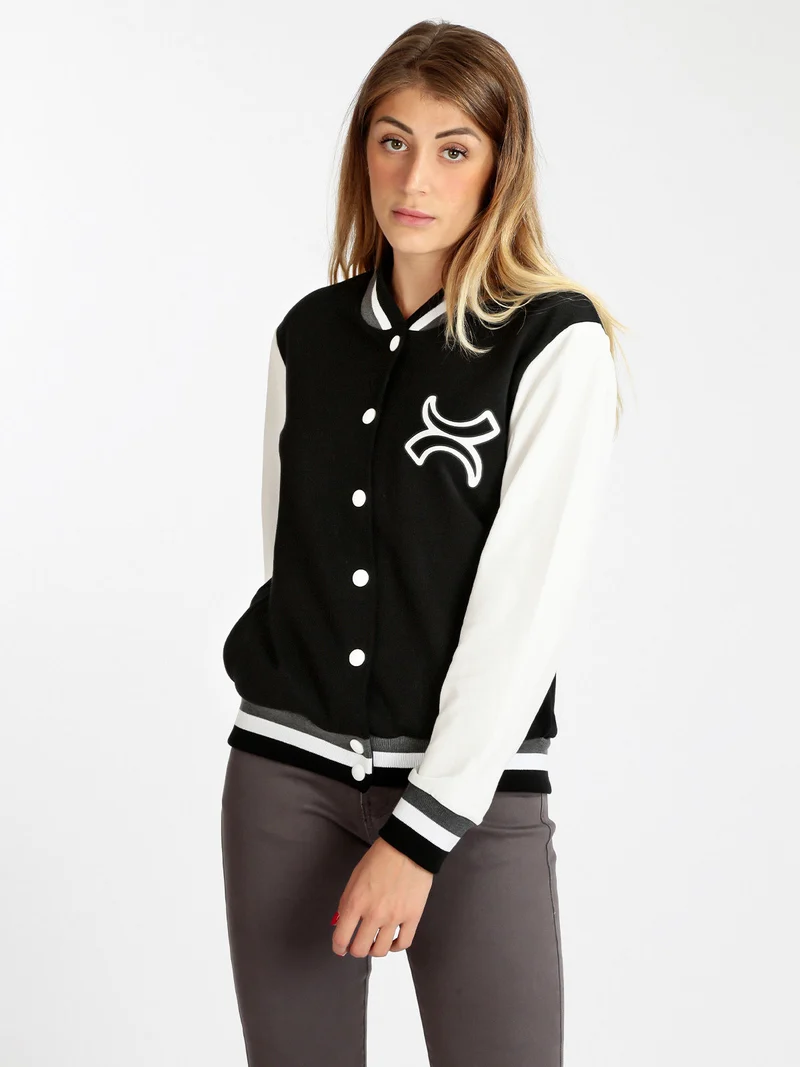 Giacca bomber donna - nero