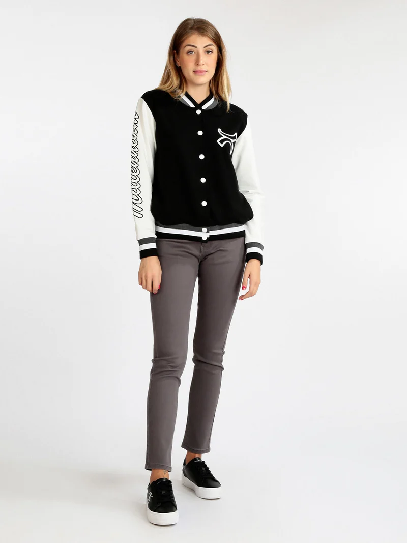 Giacca bomber donna - nero