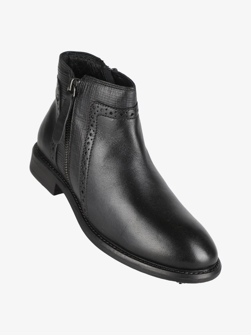Stivaletti in pelle donna - nero