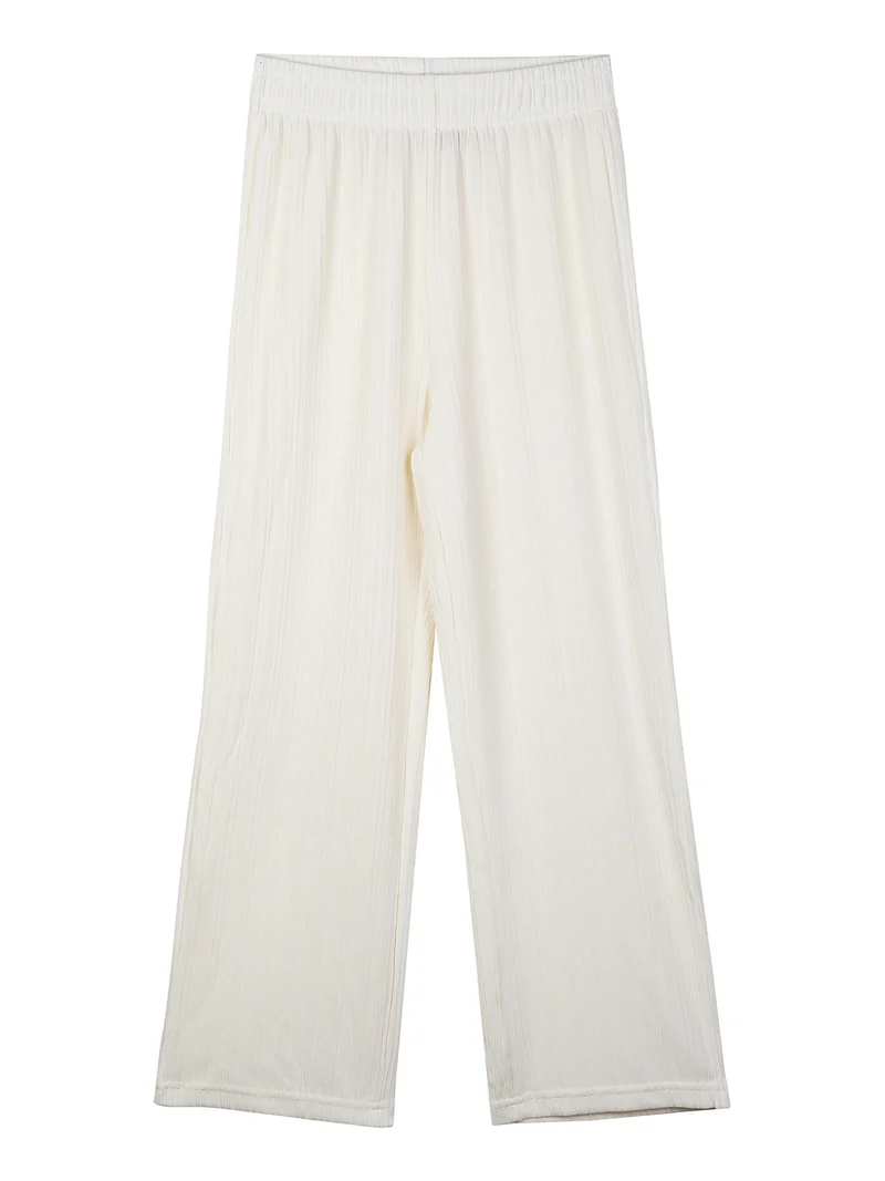 Pantaloni morbidi da ragazza - beige