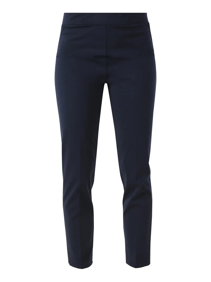 Pantaloni donna a sigaretta - blu scuro