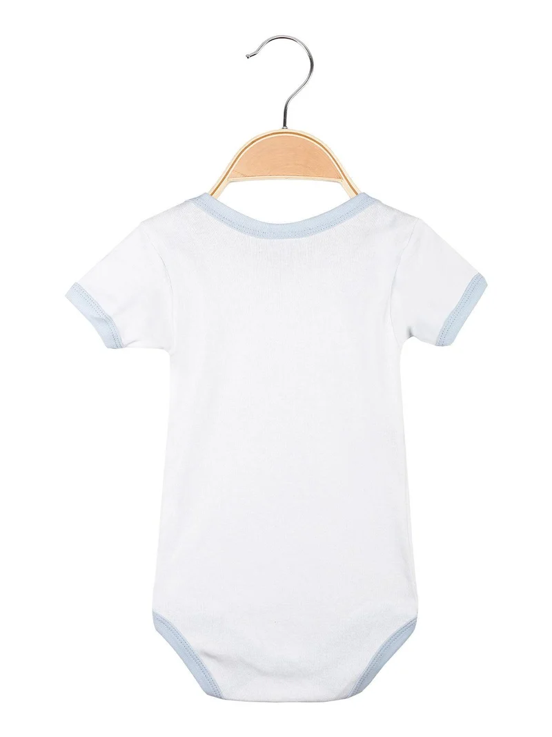 Body neonato manica corta - bianco