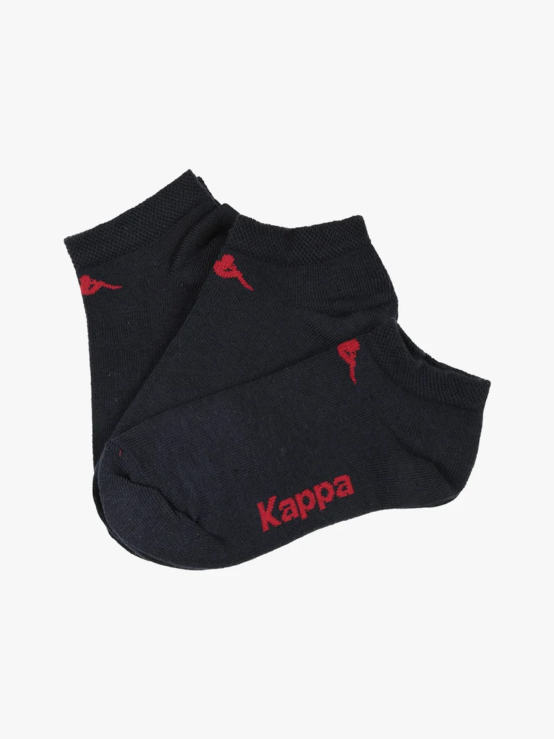 Calze corte 3 paia da bambino in cotone - blu scuro