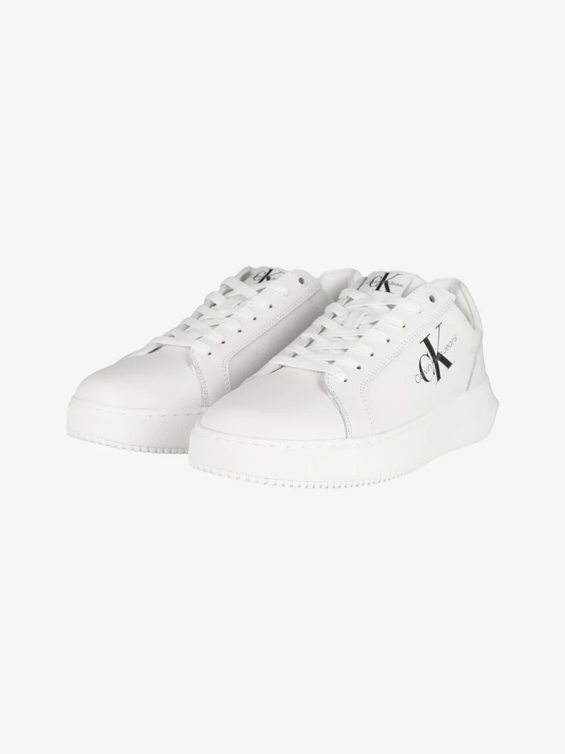 Chunky Cupsole Mono - Sneakers in pelle uomo - bianco
