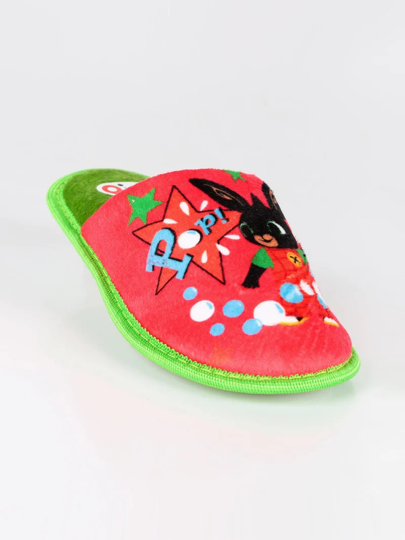 Pantofole scamosciate da bambino - rosso