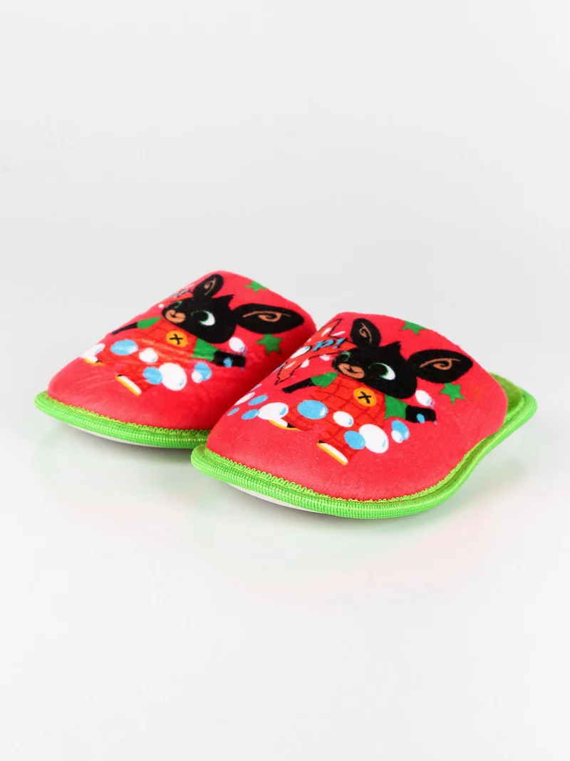 Pantofole scamosciate da bambino - rosso