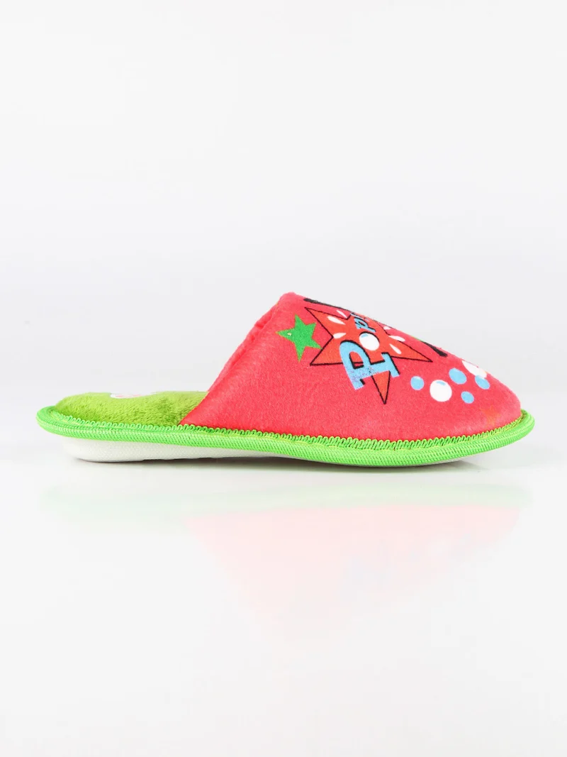 Pantofole scamosciate da bambino - rosso