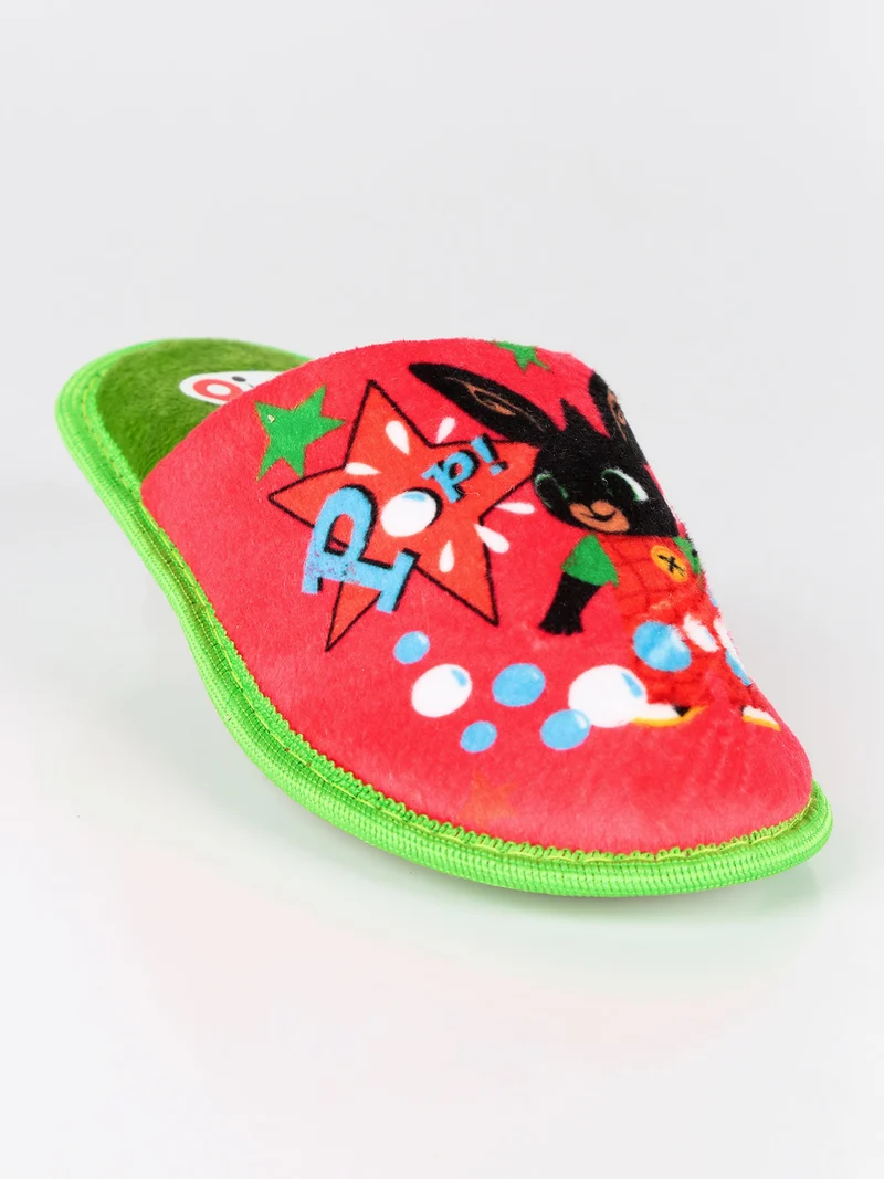 Pantofole scamosciate da bambino - rosso