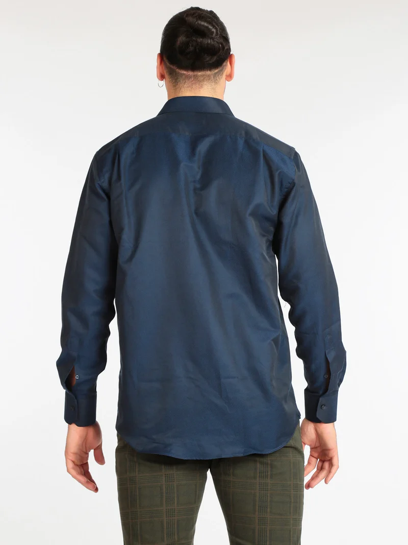 Camicia classica da uomo - blu