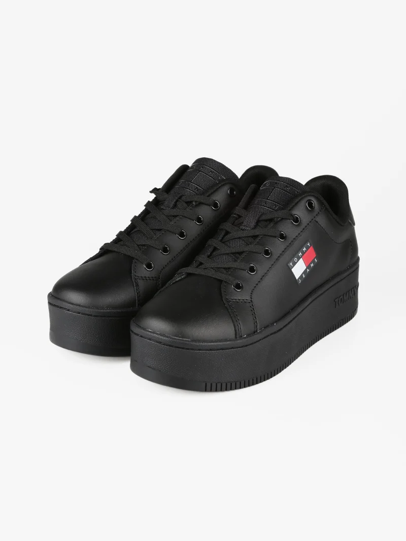FLATFORM ESS Sneakers donna in pelle - nero
