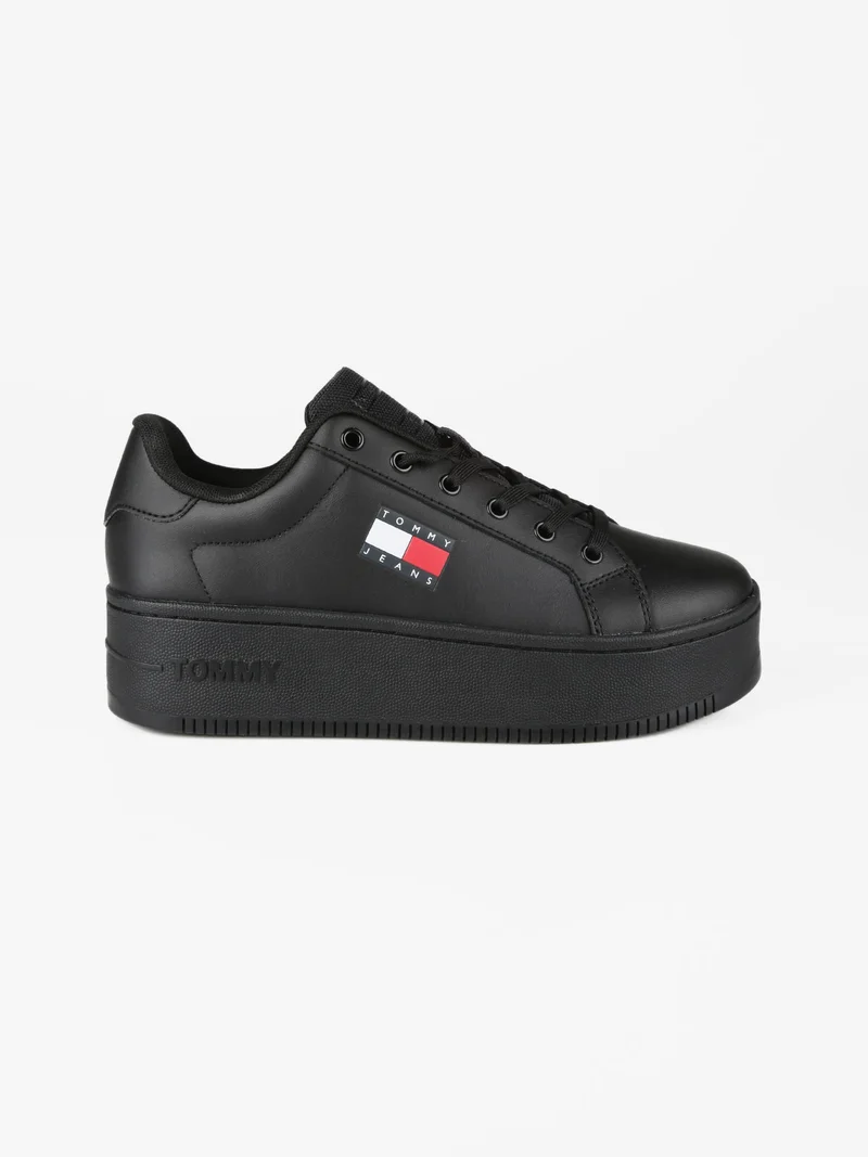 FLATFORM ESS Sneakers donna in pelle - nero