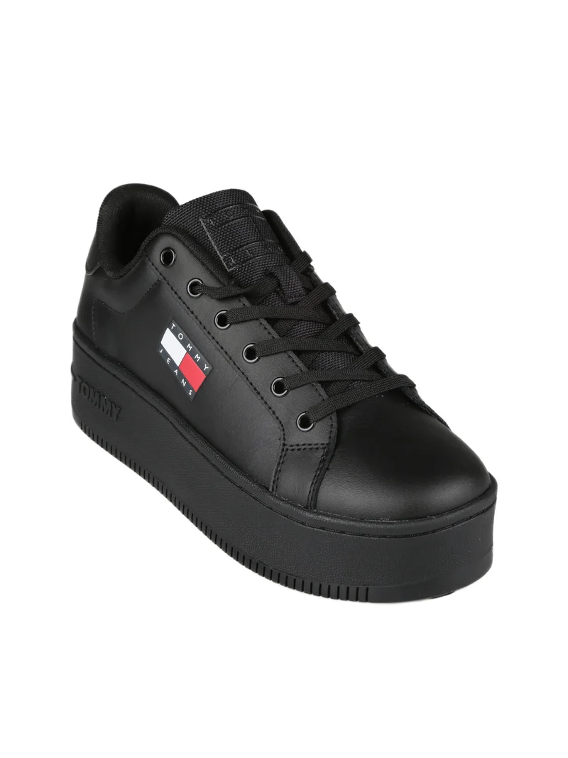 FLATFORM ESS Sneakers donna in pelle - nero