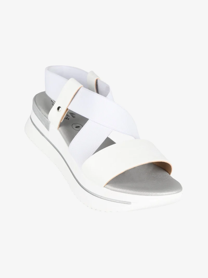 Sandali donna con platform - blu scuro