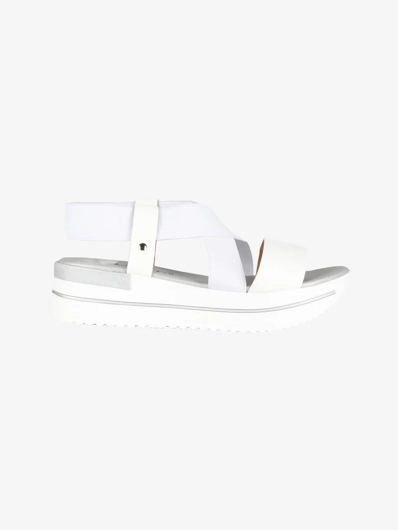 Sandali donna con platform - blu scuro