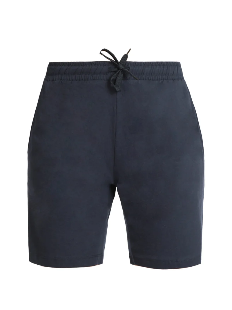 Shorts sportivi donna con coulisse - nero
