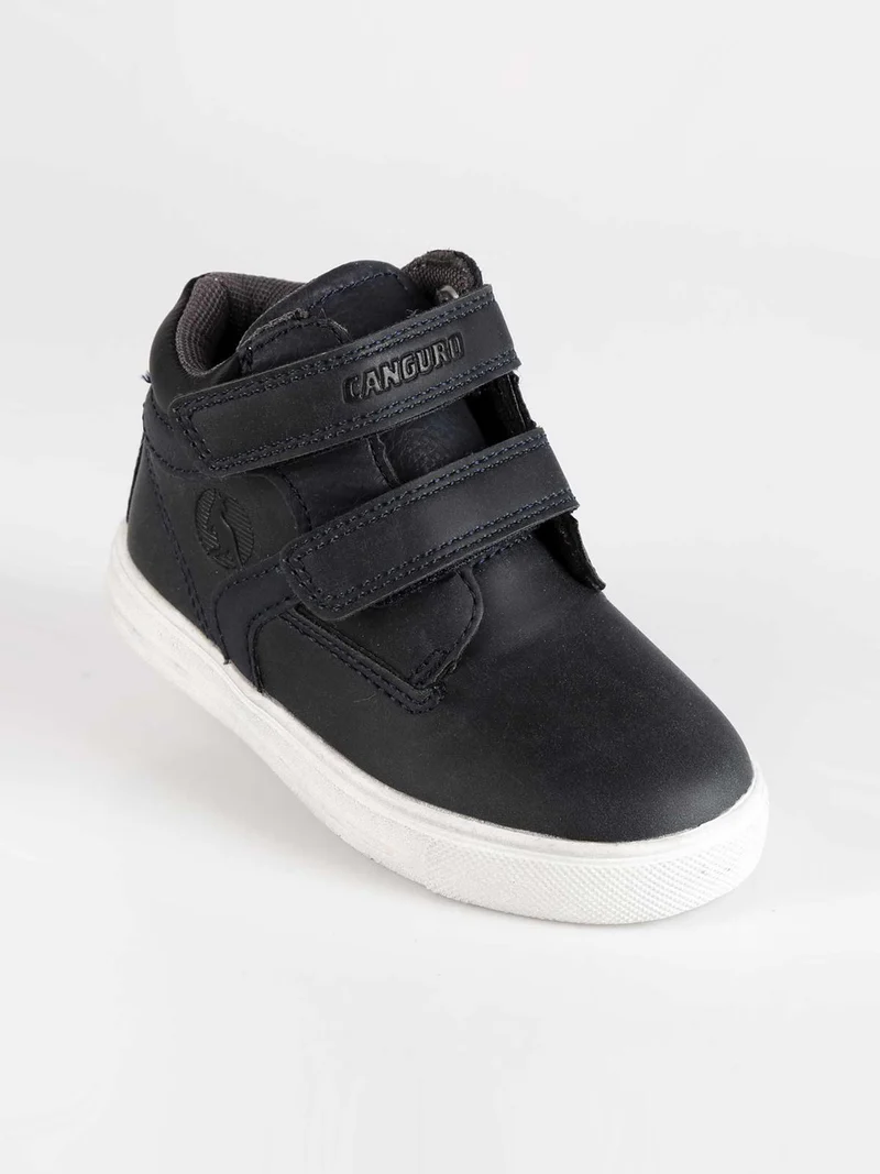 Sneakers alta con strappi per bambino - blu scuro