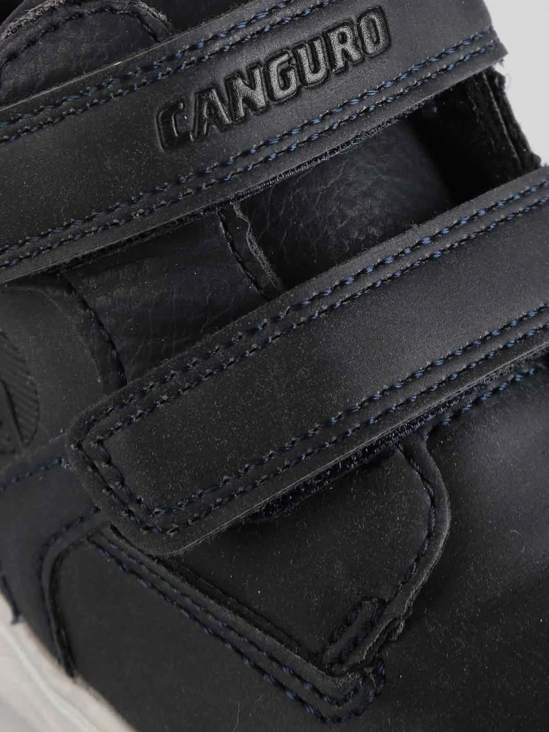 Sneakers alta con strappi per bambino - blu scuro