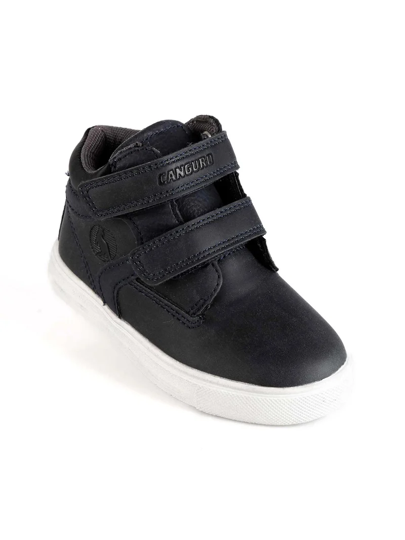 Sneakers alta con strappi per bambino - blu scuro