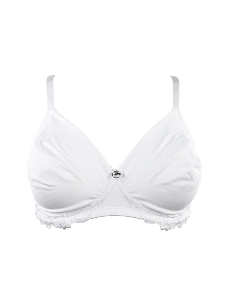 260 Reggiseno sfoderato in pizzo COPPA C - bianco