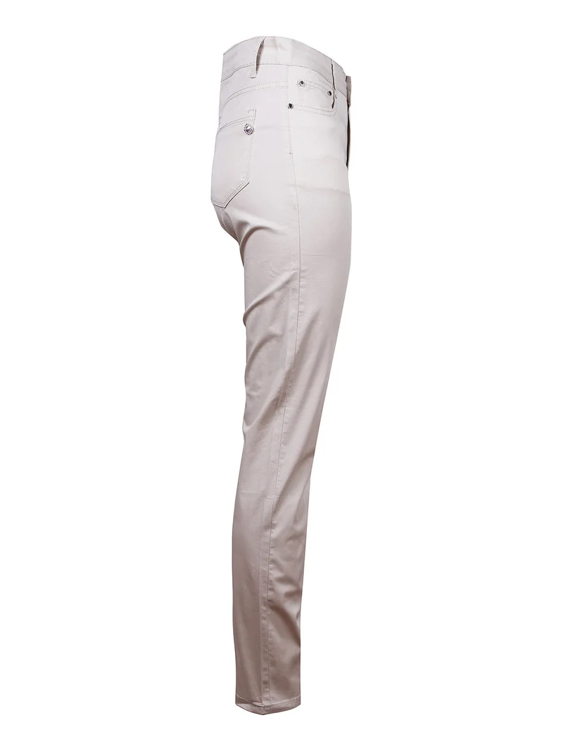 Pantaloni donna in cotone - beige