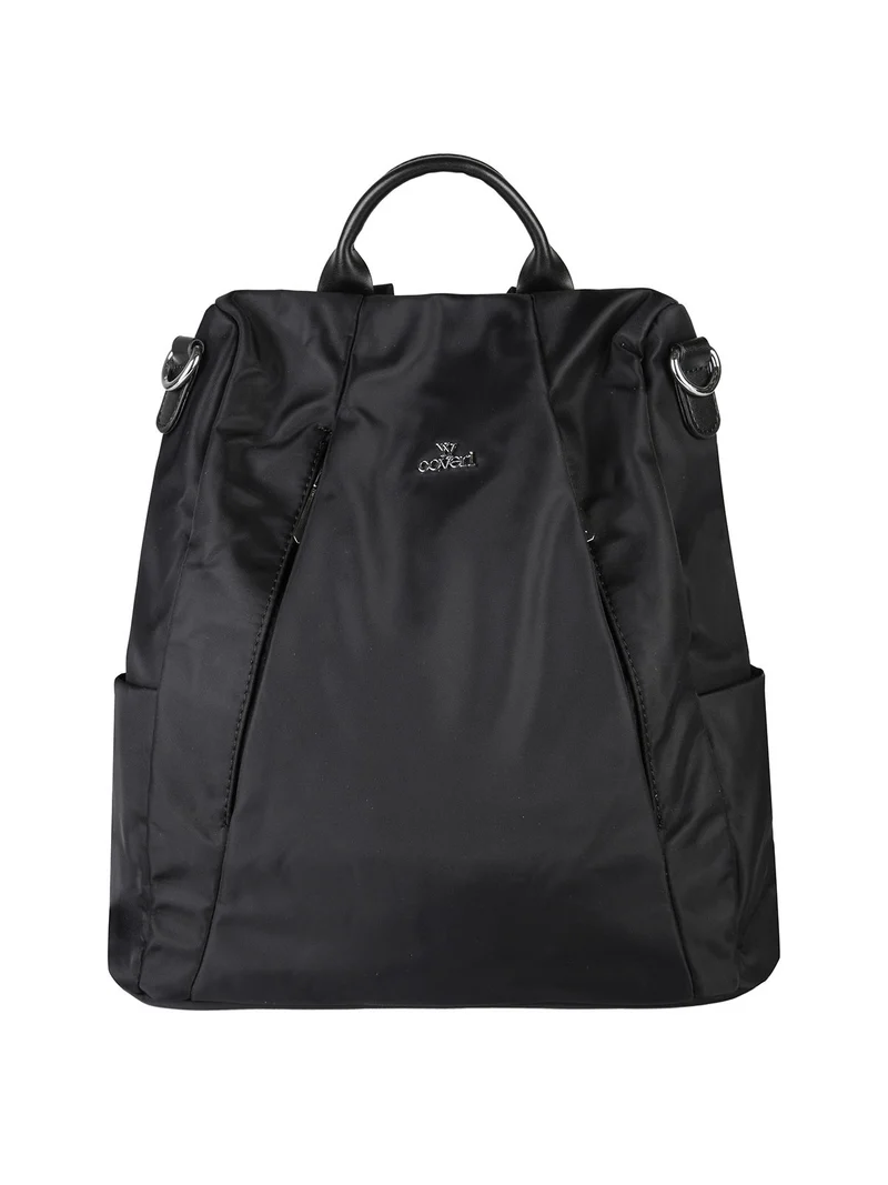Zainetto donna in nylon - nero